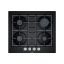 Picture of Plaque de cuisson gaz 60cm, 4 foyers, 7500W - Bosch Série 4 PNP6B6B90 - noir