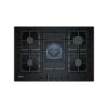 Picture of Plaque de cuisson gaz 75cm, 5 foyers dont 1 wok, 11500W - Neff N70 T27CS59S0 - noir