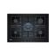 Picture of Plaque de cuisson gaz 75cm, 5 foyers dont 1 wok, 11500W - Neff N70 T27CS59S0 - noir