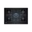 Image de Plaque de cuisson gaz 75cm, 5 foyers dont 1 wok, 11500W - Neff N70 T27CS59S0 - noir