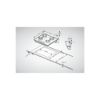 Picture of Plaque de cuisson gaz encastrable 60cm, 4 foyers, 7500W - Schneider SCTG6040X1 - inox