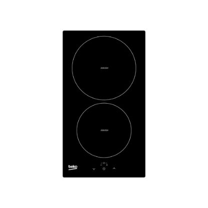 Picture of Plaque de cuisson induction encastrable domino 30cm, 2 foyers, 3600W - Beko HDMI32400DT - noir