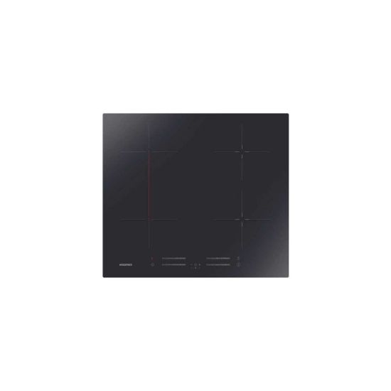 Image de Plaque de cuisson induction encastrable 60cm, 4 foyers avec 1 zone flex, 7000W - Rosières RTPSJ644DCWIFI - noir