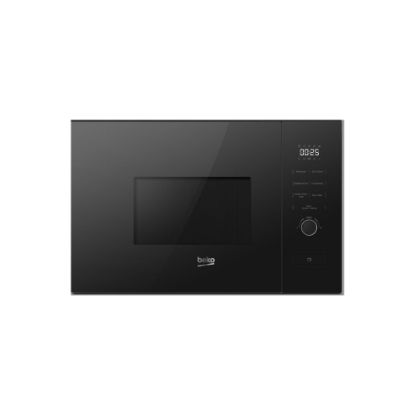 Image de Micro-ondes grill encastrable 60 x 38 cm, 20L, 800W - Beko BMGB20212B - noir
