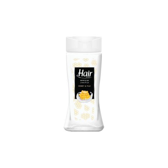 Image de Gel douche Miel et Lait Hair, 500ml