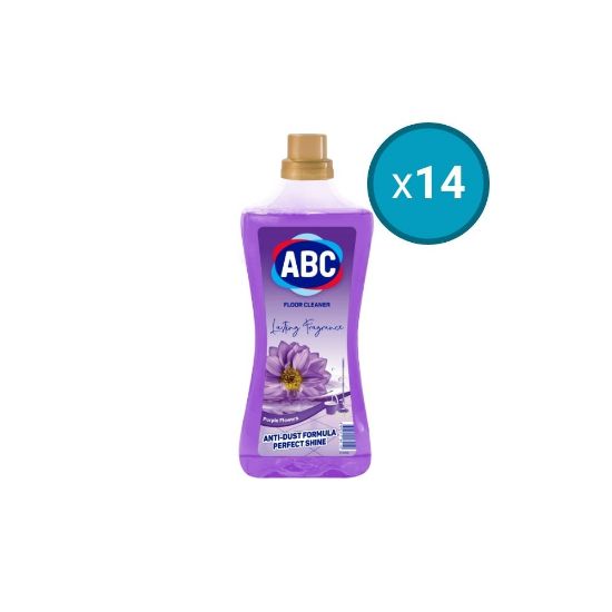 Picture of 14x Nettoyant multi-surfaces Fleurs Violettes ABC, 900mL