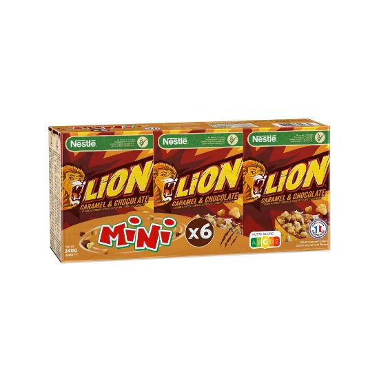 Céréales Lion Lot 6 Mini Boîtes 30g