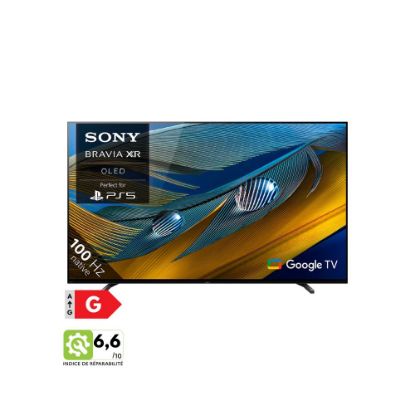 Image de Smart TV Sony 55" (139cm) BRAVIA XR | OLED | 4K Ultra HD | Contraste élevé HDR - XR-55A80JAEP