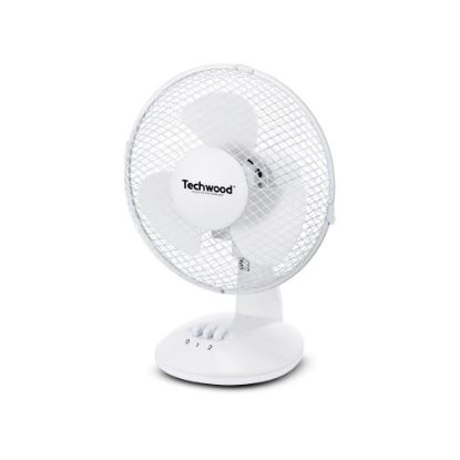 Picture of Ventilateur de table - Techwood TVE-233 - blanc