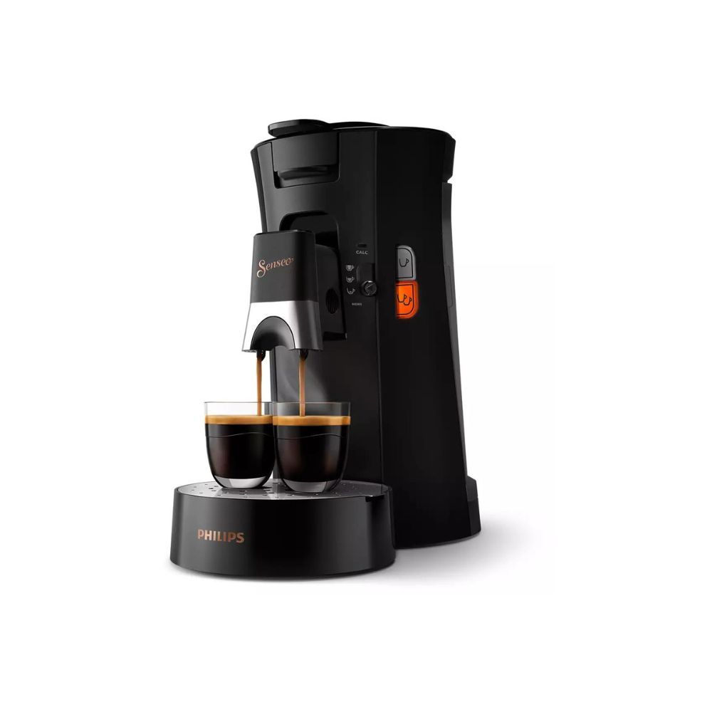 Pack Machine à Dosettes Espresso Frog Revolution Noir + 15 Dosettes MOKAOR Italien