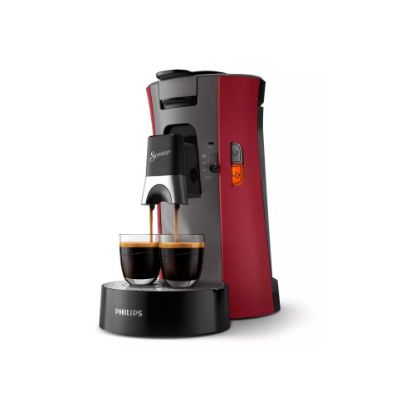 Image de Machine à café à dosettes Senseo Select - Philips CSA240/91 - rouge