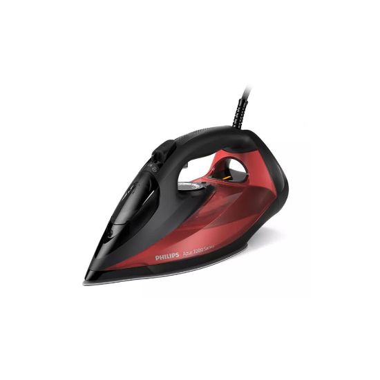 Fer vapeur semelle céramique 2800W - Philips DST7022/40 - noir/rouge    - Shopping et Courses en ligne, livrés à domicile ou au bureau,  7j/7 à la Réunion