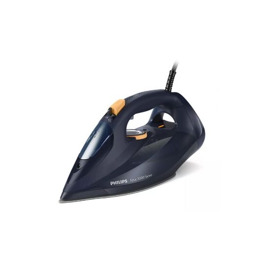 Image de Fer vapeur semelle céramique 3000W - Philips DST7060/40 - bleu/jaune