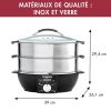 Image de Cuiseur vapeur multifonction 2 étages 12,2L 1900W - Magimix - inox