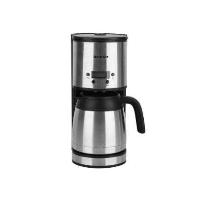 Image de Cafetière à filtre 1,2L - Brandt CAF1512TH - Inox