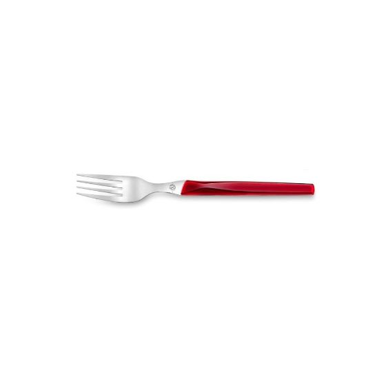 Image de 6x Fourchette Rising Sun par Lou Lagiole - Amefa - rouge