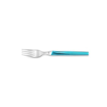 Picture of 6x Fourchette Rising Sun par Lou Lagiole - Amefa - turquoise