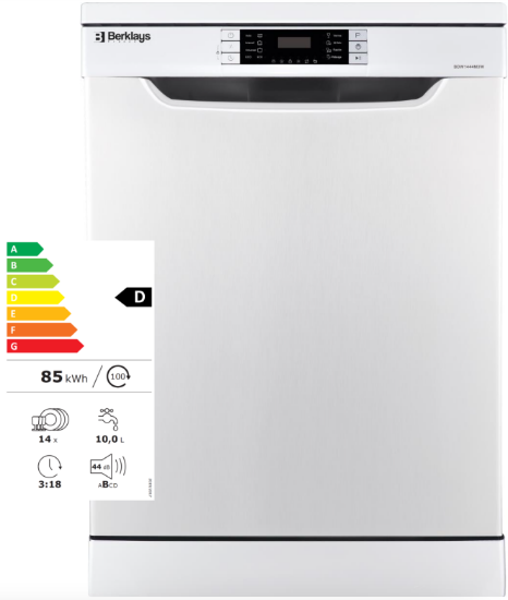 Picture of Lave-vaisselle pose libre 14 couverts Berklays BDW1444M3W - blanc