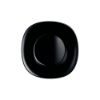 Image de 6x Assiette plate 27cm Carine Neo noir - Luminarc
