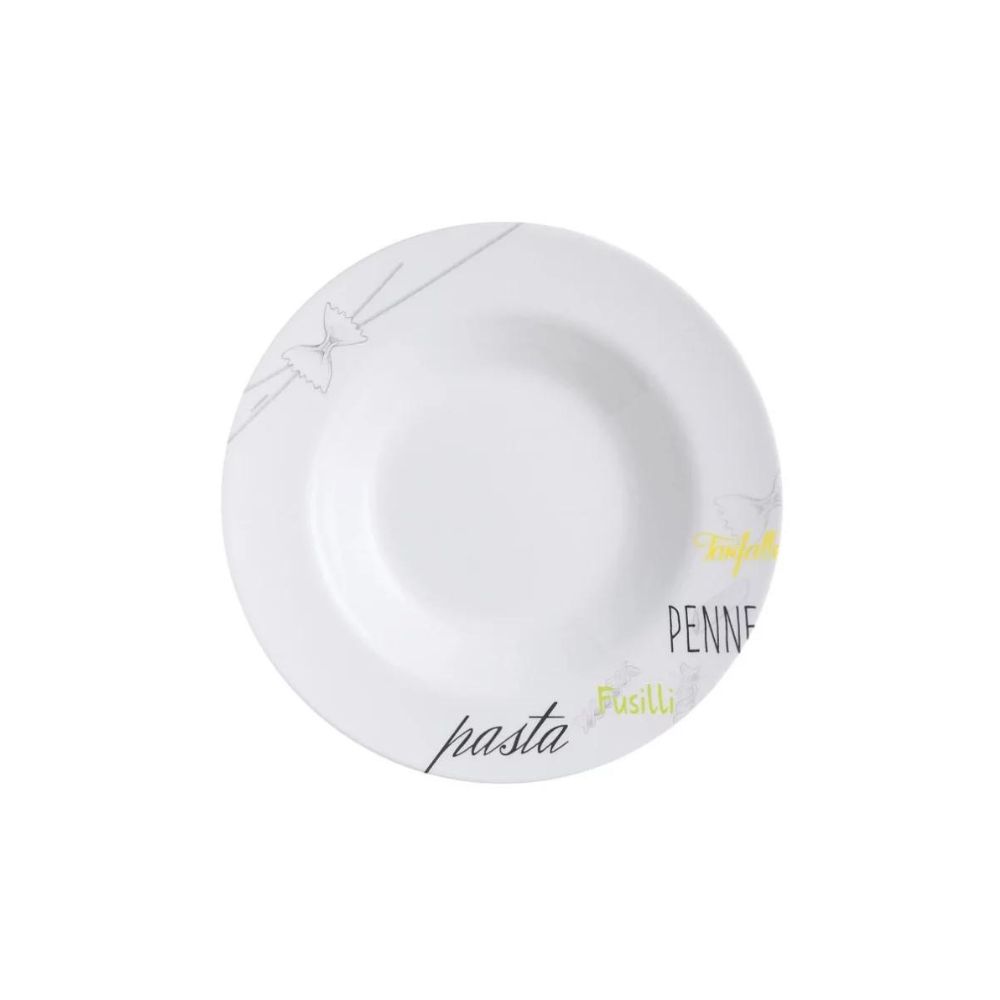 6x Assiette à pates 28cm Friends Time - Luminarc - blanc | ChezVous.re ...