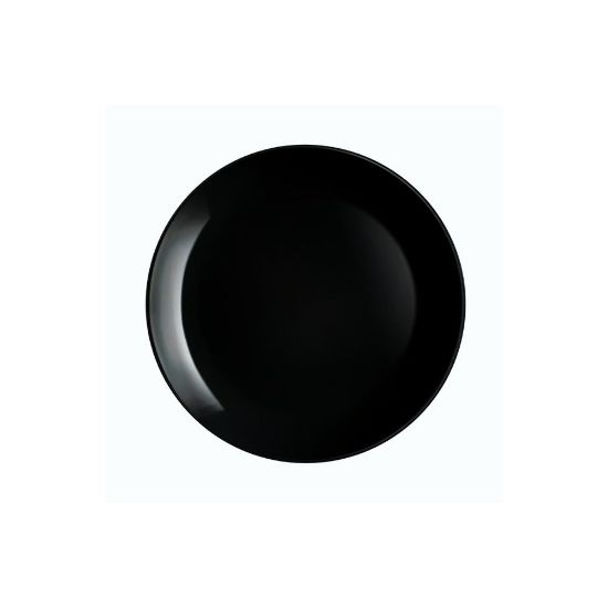 Picture of 24x Assiette plate 25cm Diwali - Luminarc - noir