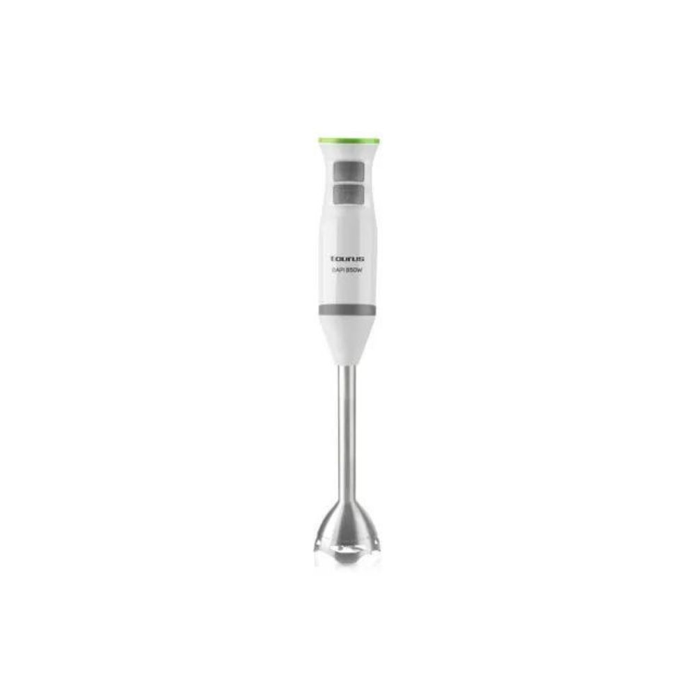 Taurus BAPI 850 Plus Frullatore A Immersione 850W Con 20 Velocità E Turbo - 3 Accessori Inclusi, Bianco - 2