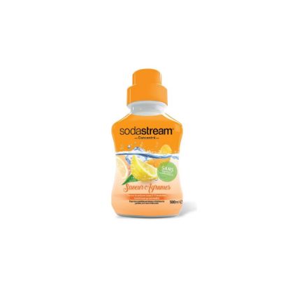 Image de Concentré pour boisson gazéifiée saveur Agrumes Sodastream, pour environ 12 litres - 500ml