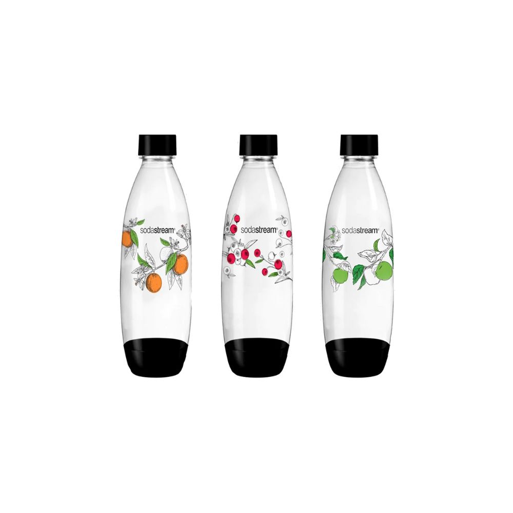 Bouteilles Sodastream Pack de 3 bouteilles grand modèle 1L FUSE Edition  limitée   - Shopping et Courses en ligne, livrés à domicile ou  au bureau, 7j/7 à la Réunion