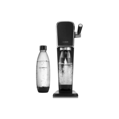 Image de Machine à soda Sodastream ART Noire Pack Lave-Vaisselle - avec 2 bouteilles nomades 1L