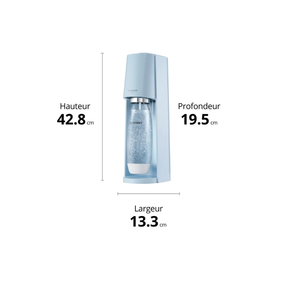 Adaptateur Pour Bouteille En Verre 0,7L - Compatible Machine à Soda Terra - Connexion Bouteille Verre