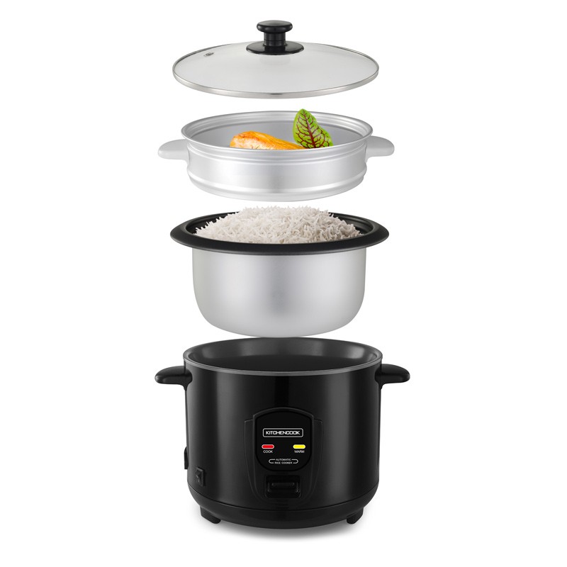 Cuiseur à riz 1,8L avec panier vapeur Japan X Black Series de