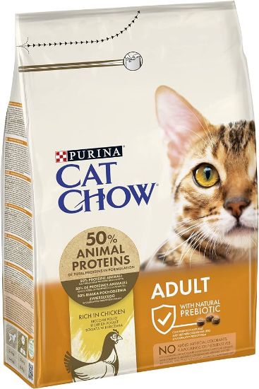 Croquettes Purina Cat Chow Chat Adulte Poulet 3kg