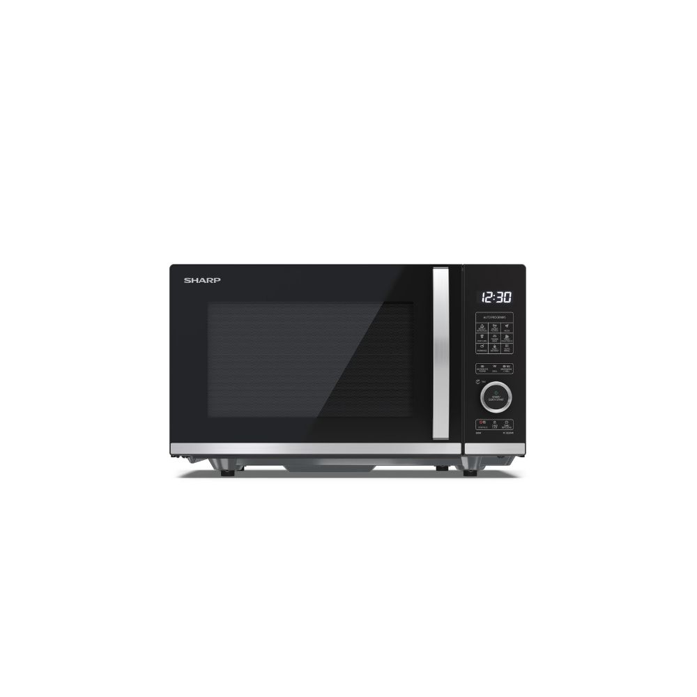Micro-ondes gril 20L, 800W - Sharp YC-QG204AE-B - noir | ChezVous.re ...