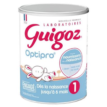 Guigoz Optipro 1er Age lait bébé boîte 780g