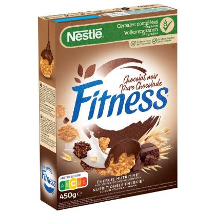 Nestlé Fitness Chocolat Noir céréales 450g