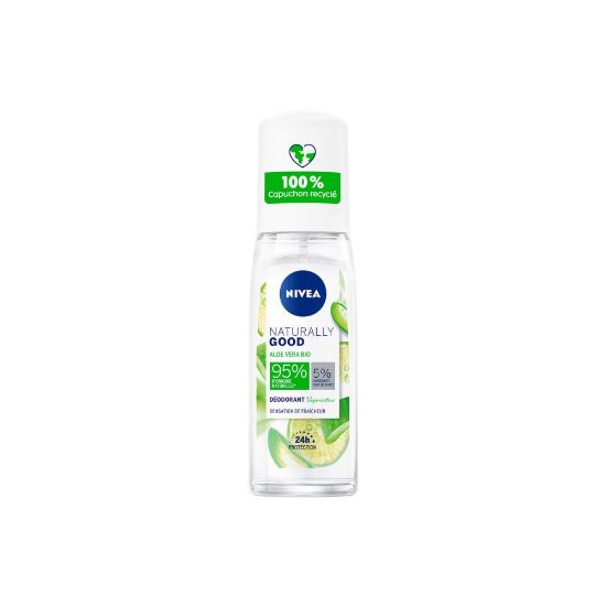 Image de Déodorant Spray Aloe Vera Bio Nivea Naturally Good, 75ml