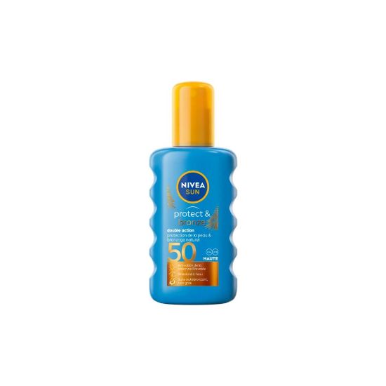 Picture of Spray solaire Activateur de bronzage Protect & Bronze FPS 50 Nivea Sun, 200ml