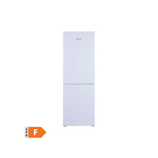 Image de Réfrigérateur combiné 327L No Frost - Brandt BFC8611NW - blanc