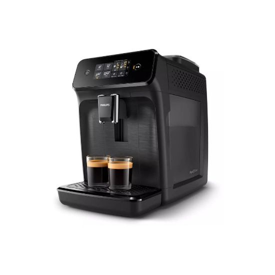 machine à expresso automatique avec broyeur connecté pour Café en grains et  moulu 1450W gris noir