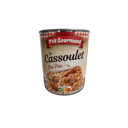 Image de Cassoulet Pur Porc P'TIT GOURMAND, 840g