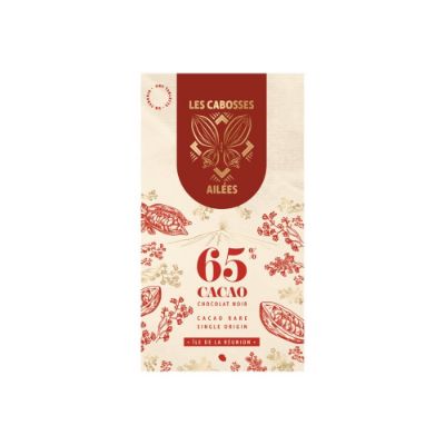 Tablette de chocolat noir 65% - Les Cabosses Ailées, 75g