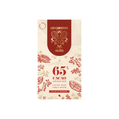 Image de Tablette de chocolat noir 65% - Les Cabosses Ailées, 75g