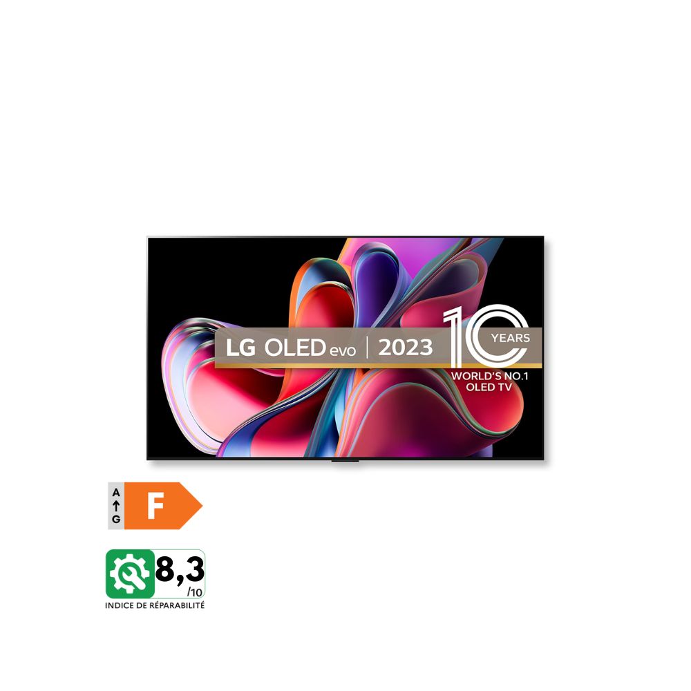 TV LG OLED evo G3 | 4K UHD | 2023 | 65'' (164cm) | Processeur α9 AI ...