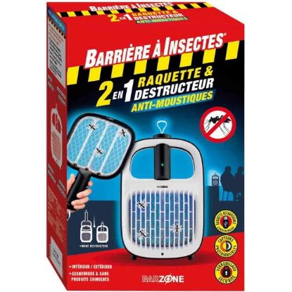 Picture of Raquette destructeur anti-moustiques 2en1 BARZONE