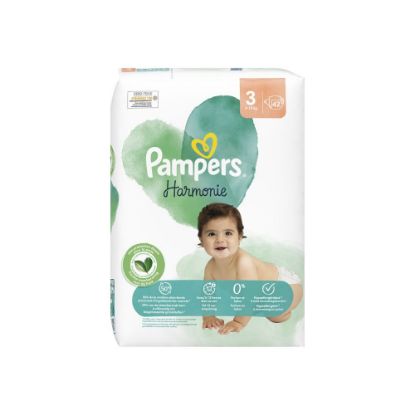Picture of Couches Bébé Pampers Harmonie Taille 3, 6-10 kg, 42 Couches