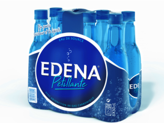 Image de Eau Edena Pétillante Pack 8 X 0,5 Litre