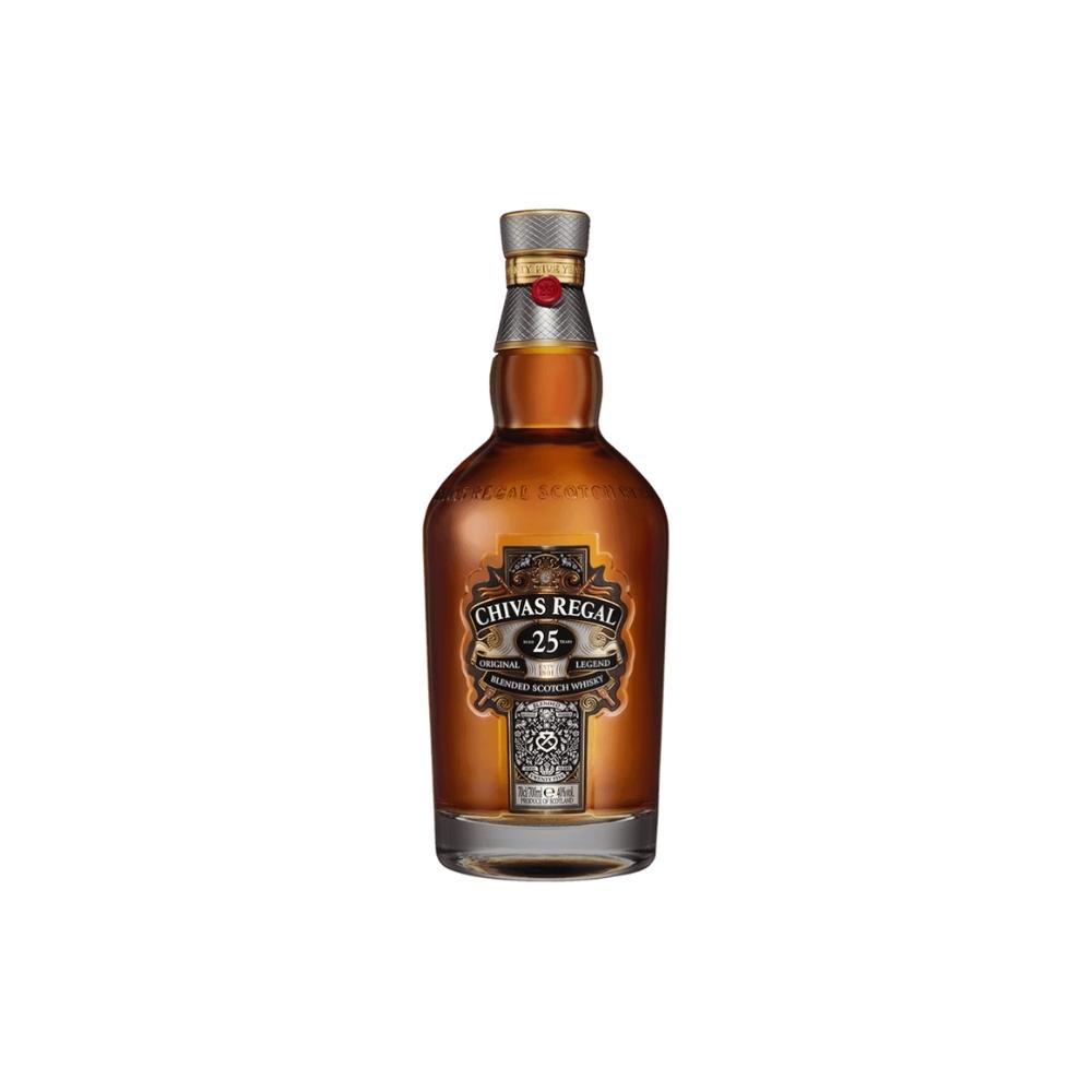 Chivas Regal 25 ans Blended Scotch Whisky - 70cl - 40°   -  Shopping et Courses en ligne, livrés à domicile ou au bureau, 7j/7 à la  Réunion