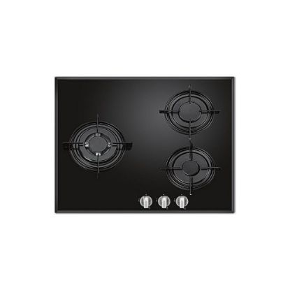 Cuisinière 5 feux gaz et four électrique DeRosso DR-9060EW1-B - noir    - Shopping et Courses en ligne, livrés à domicile ou au bureau,  7j/7 à la Réunion