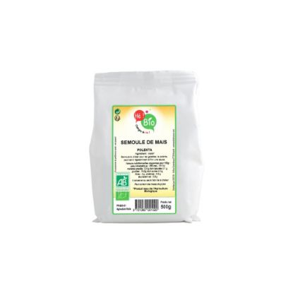 Image de Semoule de maïs polenta BIO, Hé Bio, 500g