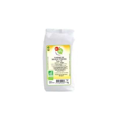 Image de Farine de seigle foncée BIO type 150, Hé Bio, 1kg